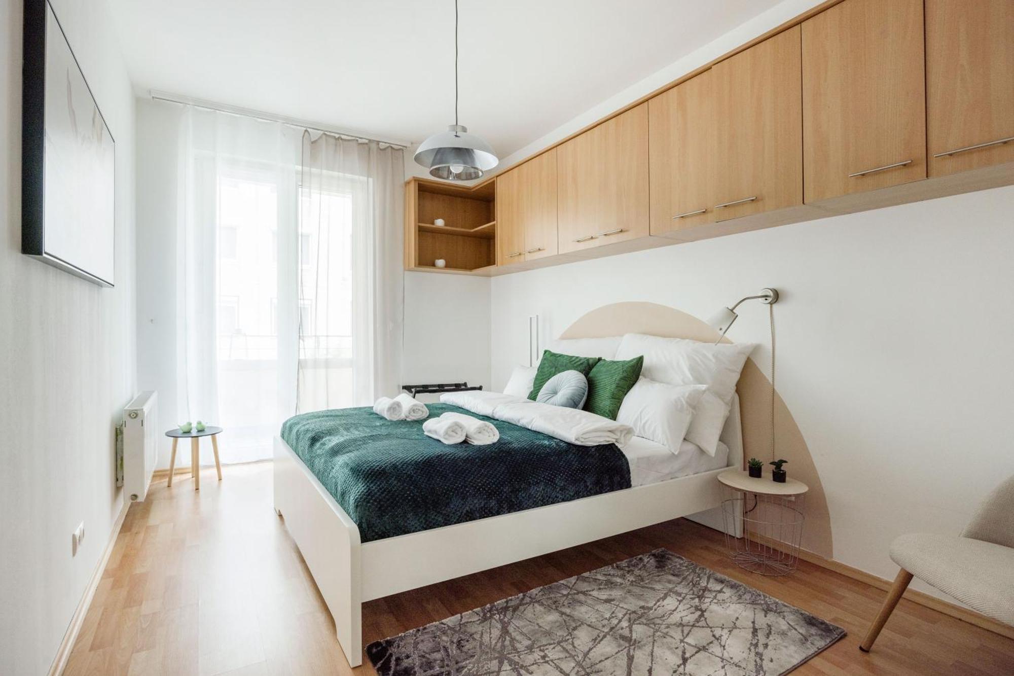 Modern Two-Bedroom Apartment With Free Parking Budapest Exterior photo